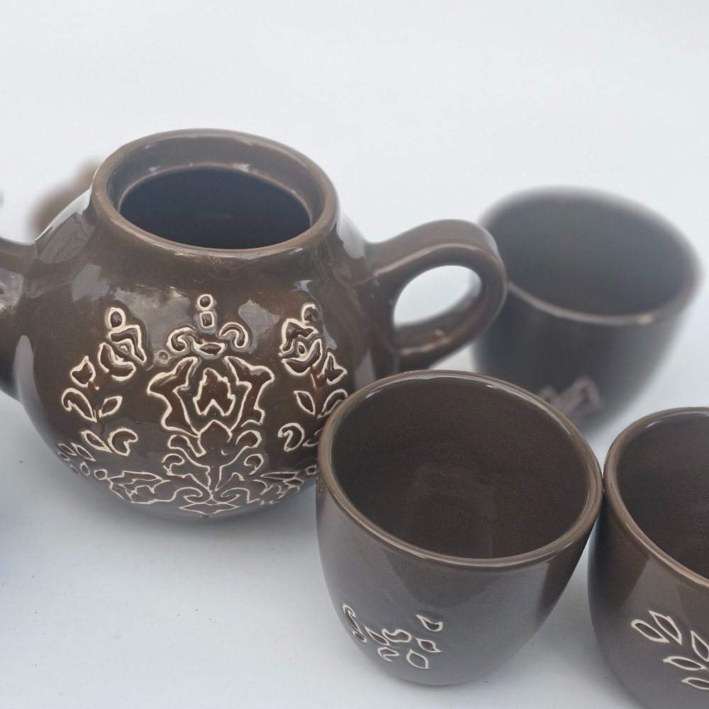 Ceramic Tea Set with diffuser - Picture 2 of 6